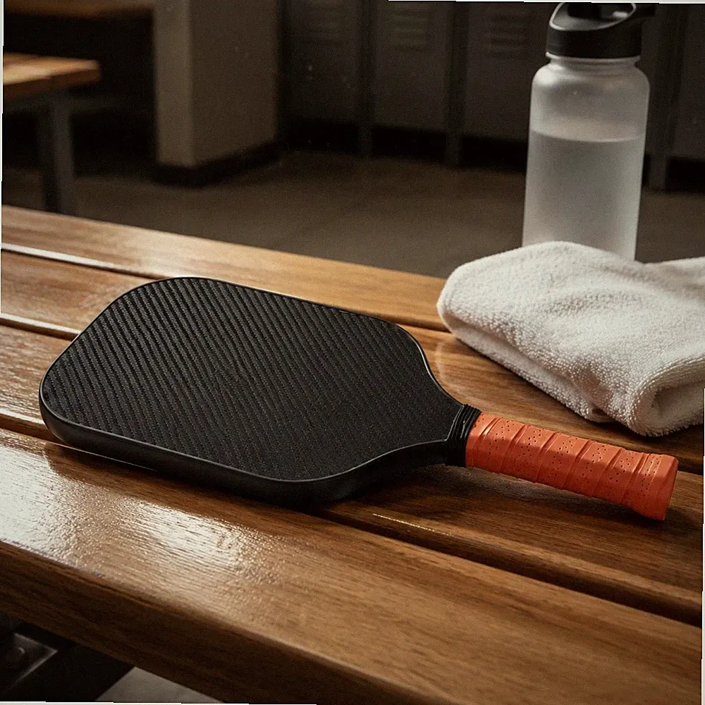 2 Schläger Pickleball-Schläger Karbonfaser Ballschläger Leicht für Profis