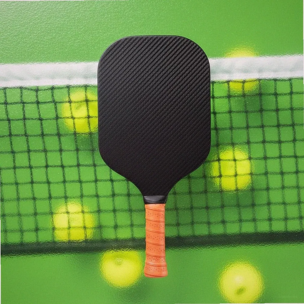 2 Schläger Pickleball-Schläger Karbonfaser Ballschläger Leicht für Sporthalle