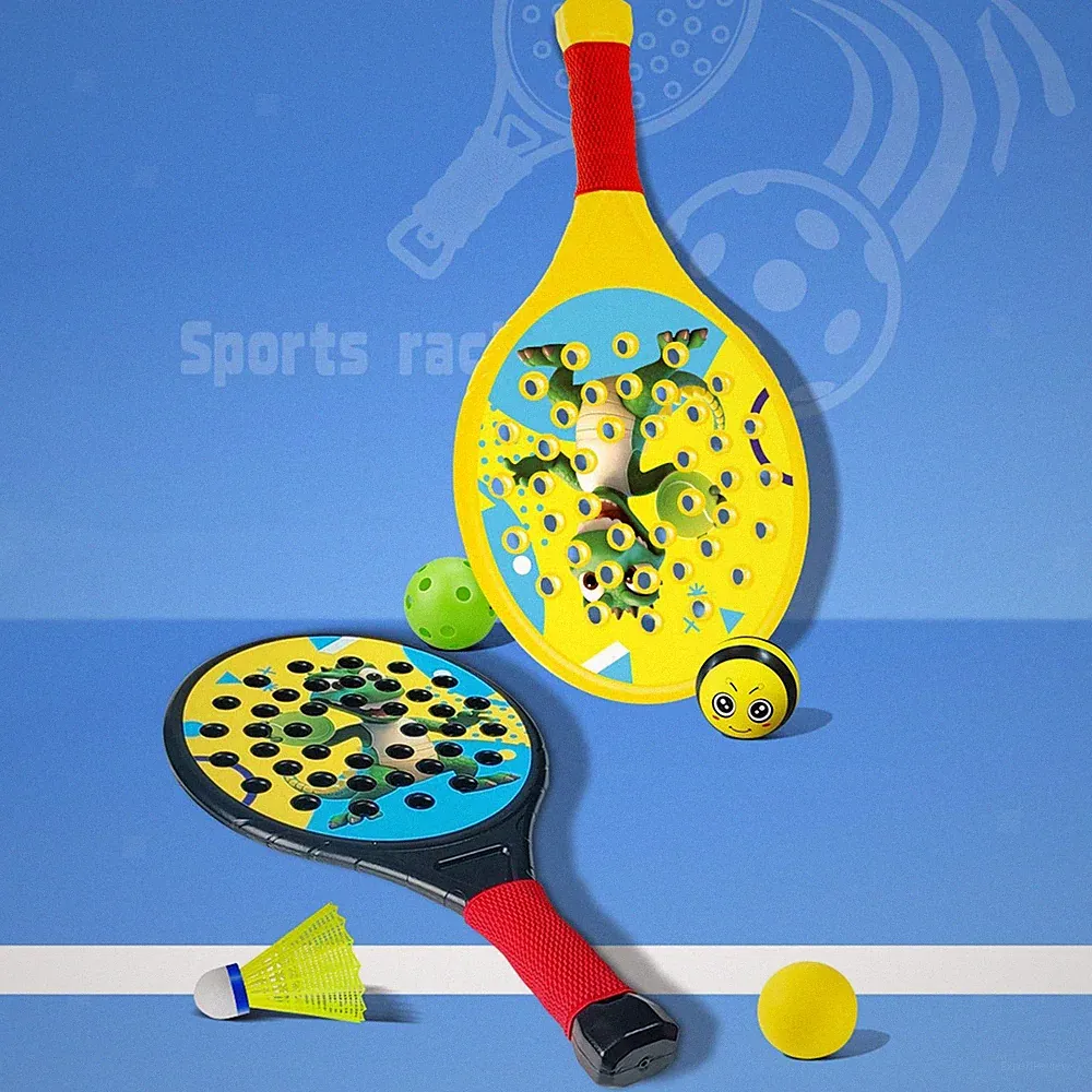 2pcs Kinderpadelschläger Paddel -Tennisschläger für Anfänger Kinder Junior