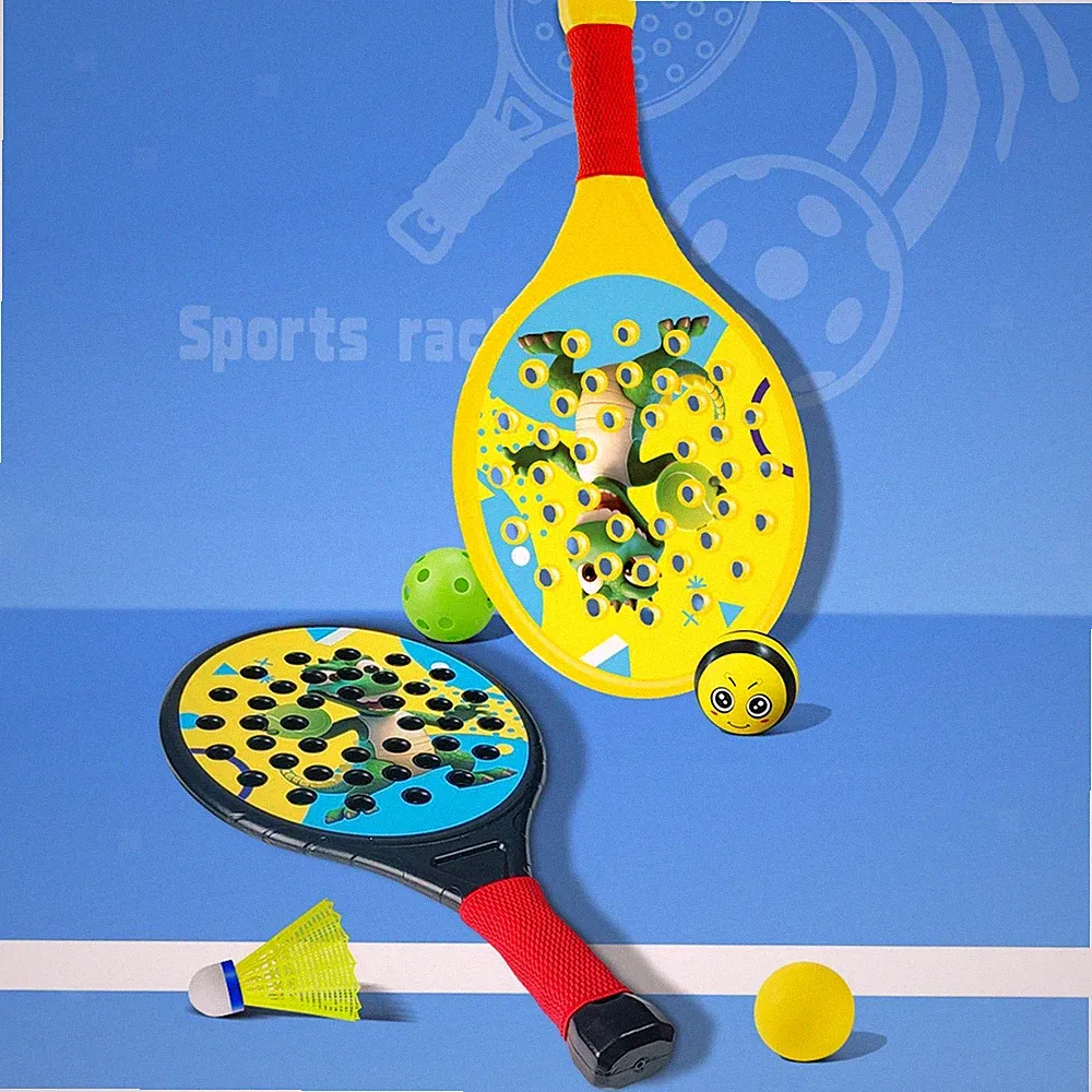 2x Paddle Tennisschläger Trendy Kids Padelschläger für Junior Kinder Kinder