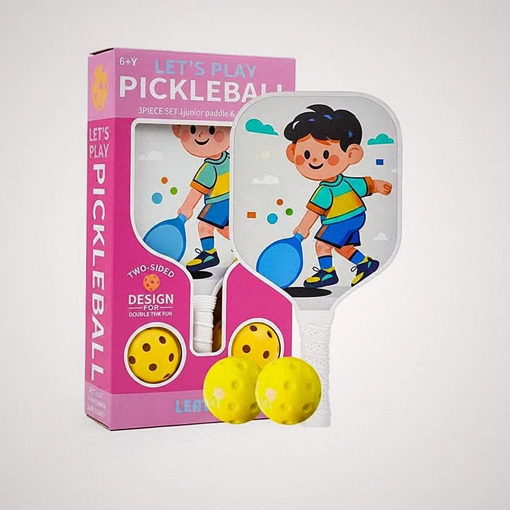 3 Teile Glasfaser-Pickleball-Schläger Leicht Kinder-Pickleball-Schläger