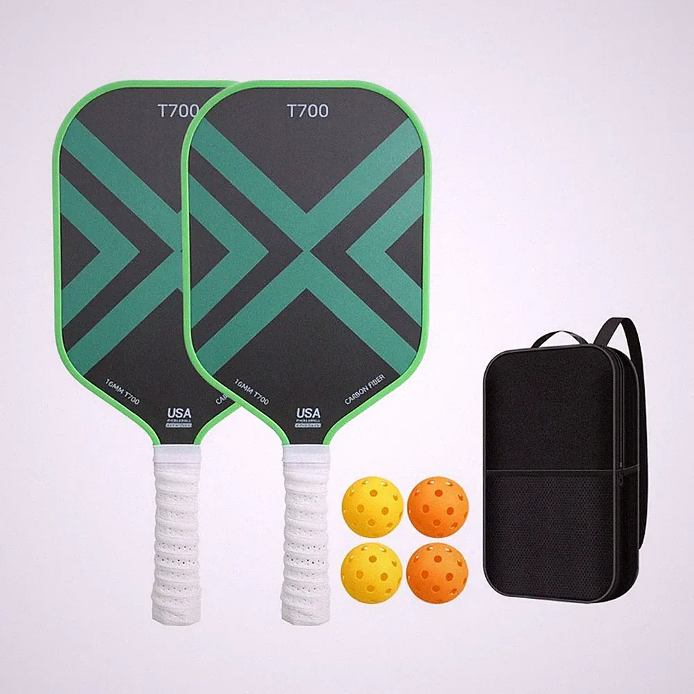 Carbon-Pickleball-Schläger ergonomisch für Hobbyspieler