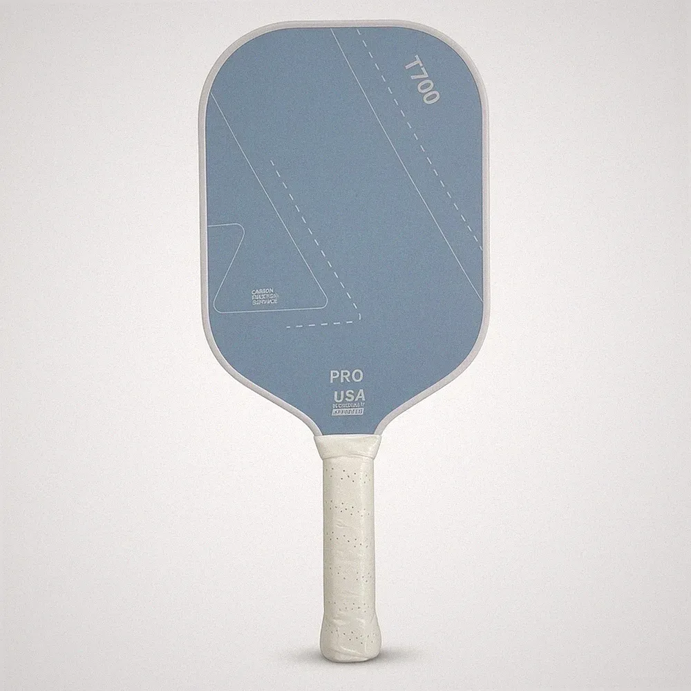 Carbon-Pickleball-Schläger rutschfest Paddle perforiert für Training
