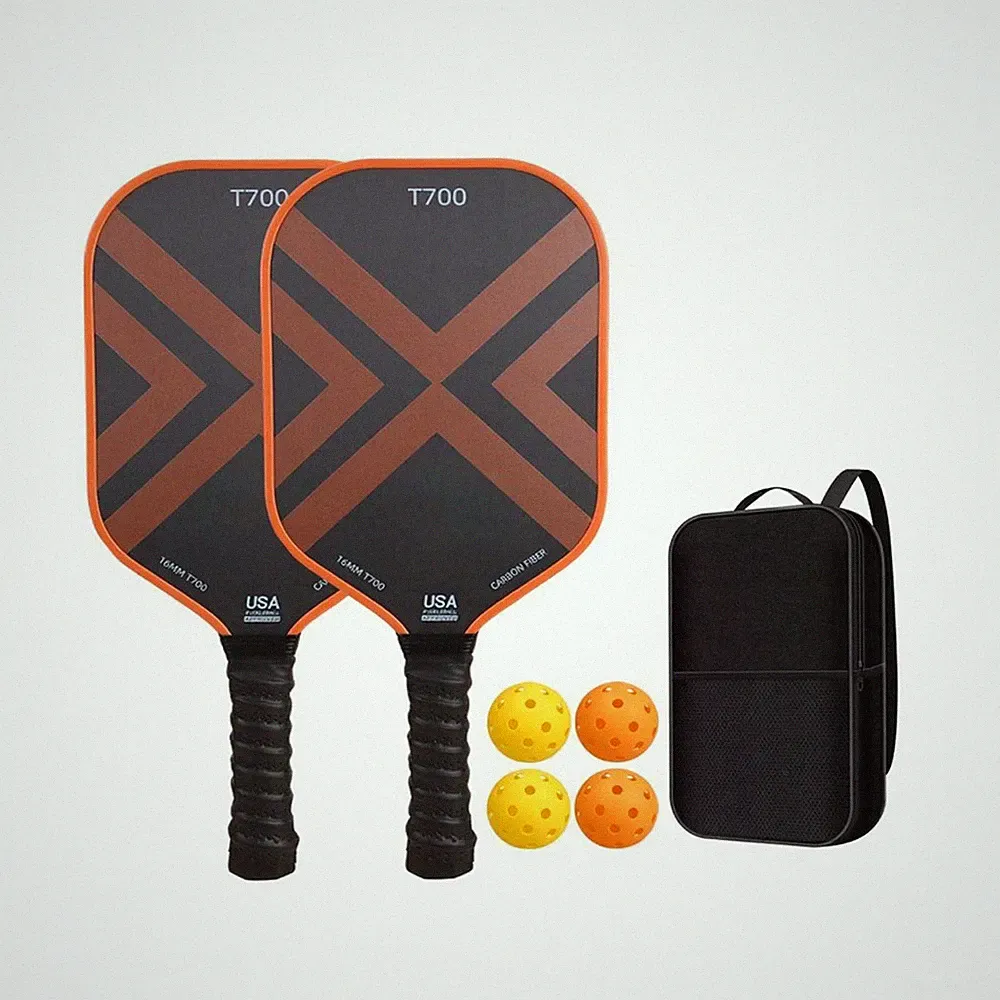 Carbon-Pickleball-Schläger stoßdämpfend für Hobbyspieler