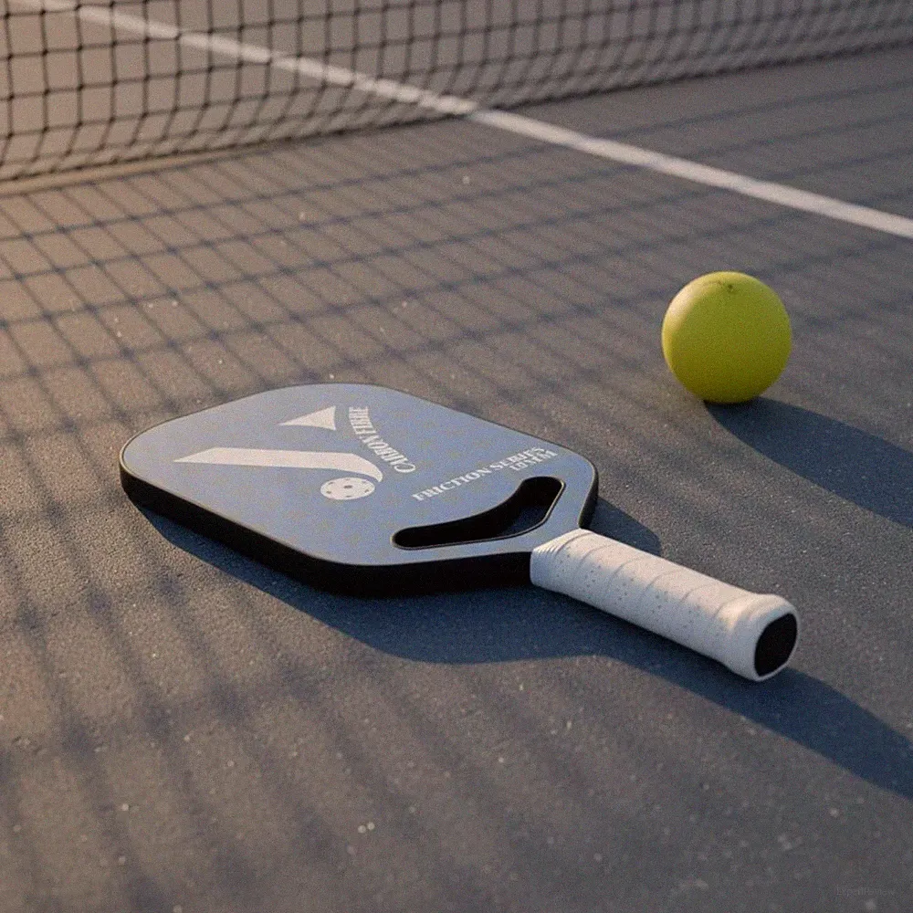 Carbonfaser Pickleball Schläger ergonomischer Griff für Training
