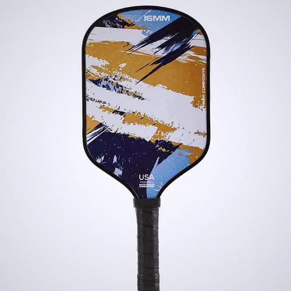 Carbonfaser-Pickleball-Schläger grafisches Design Pickleball-Paddle langlebig
