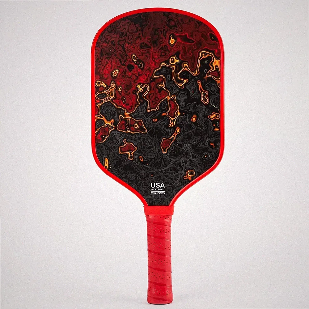Carbonfaser-Pickleball-Schläger Pickleball-Paddle grafisches Design