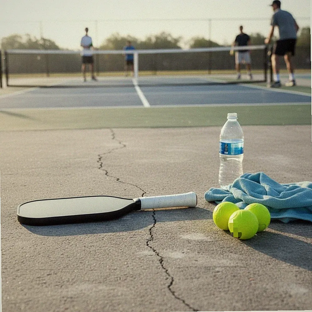Carbonfaser-Pickleballschläger 3K-Carbongewebe Pickleball-Schläger