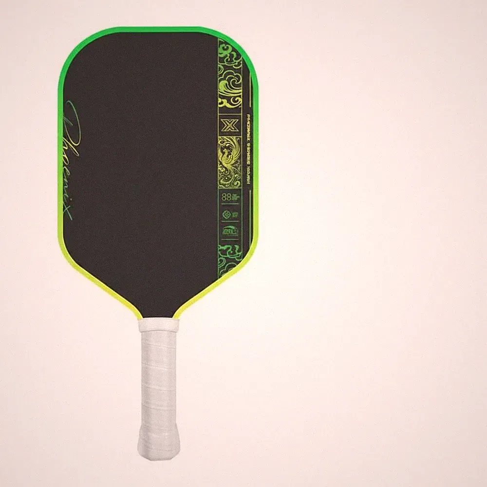 Carbonfaser-Pickleballschläger Schutzbox Pickleball-Schläger mit Weißem Griff