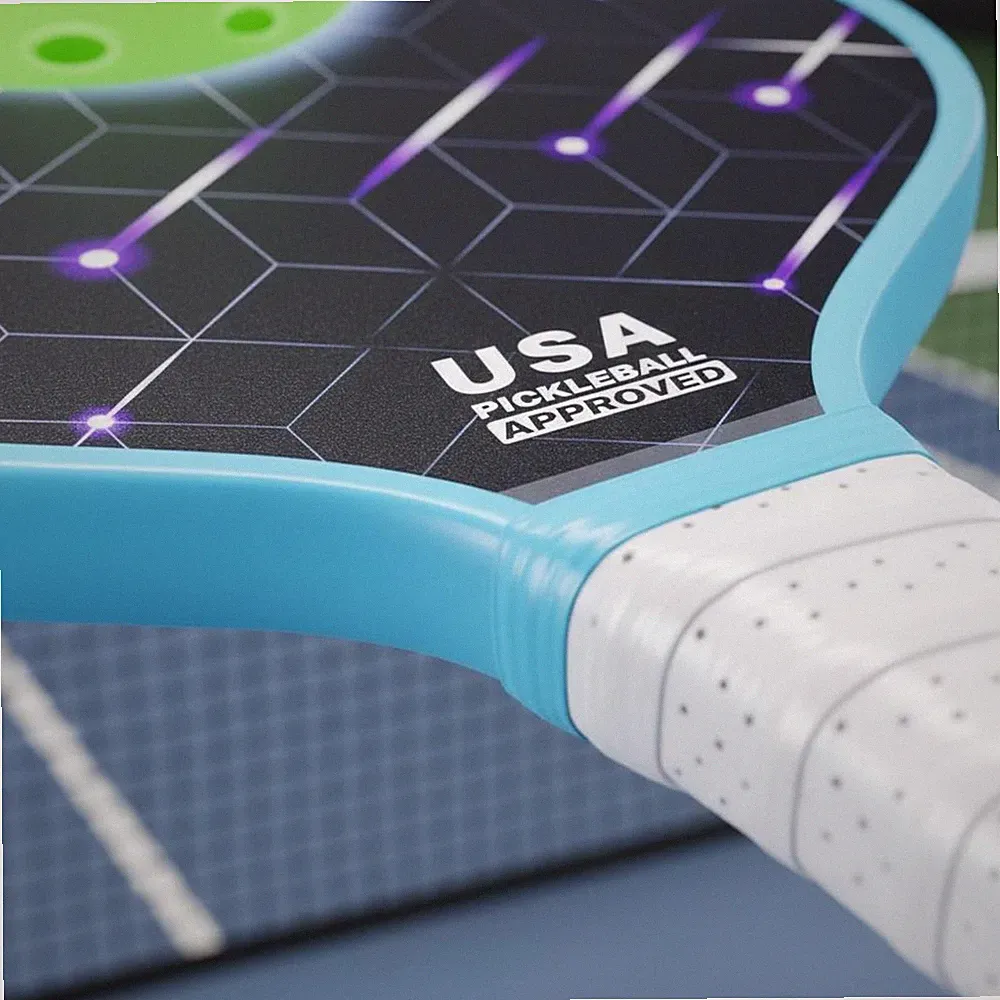 Fiberglas Pickleball Paddel leichtgewicht Sportausrüstung Druck für Wettkampf