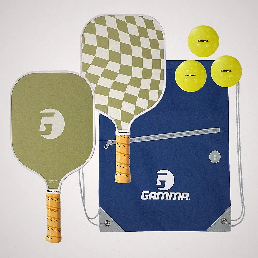 Gamma Pickleball 2 Schläger Set - Einsteiger Set mit Bällen