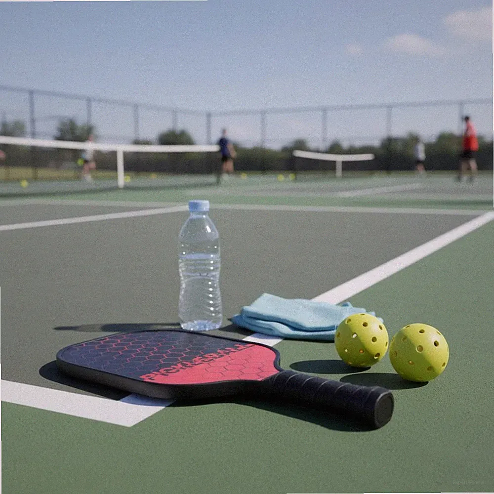 Glasfaser-Pickleball-Schläger Glasfaserblatt Glasfaser-Schläger für Outdoor