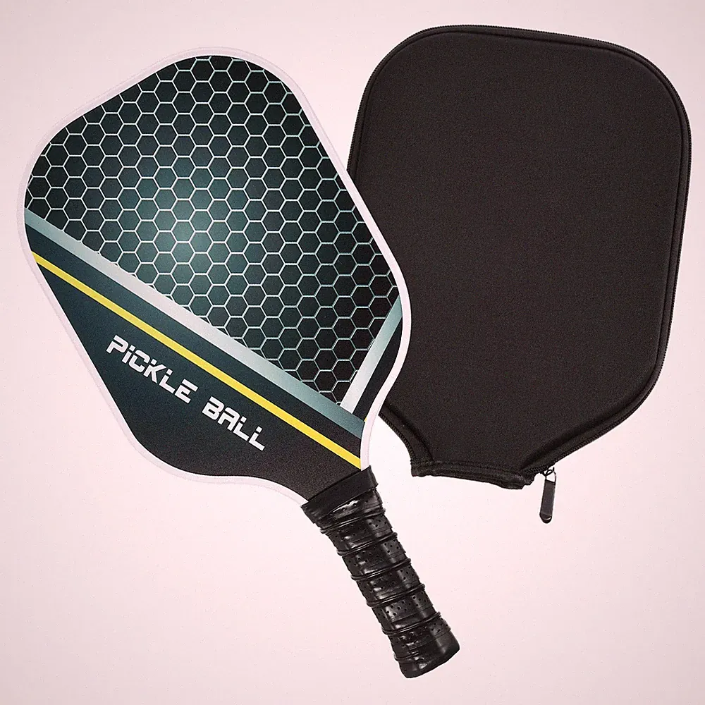 Graphit Pickleball-Schläger,Anti-Rutsch-Schweiß-absorbierender Griff,Mesh