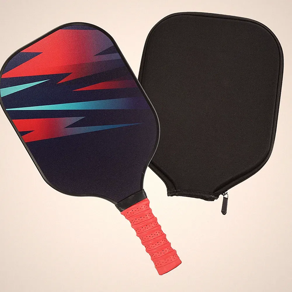 Graphit-Pickleball-Schläger,USAPA,Rot Blaue Beleuchtung