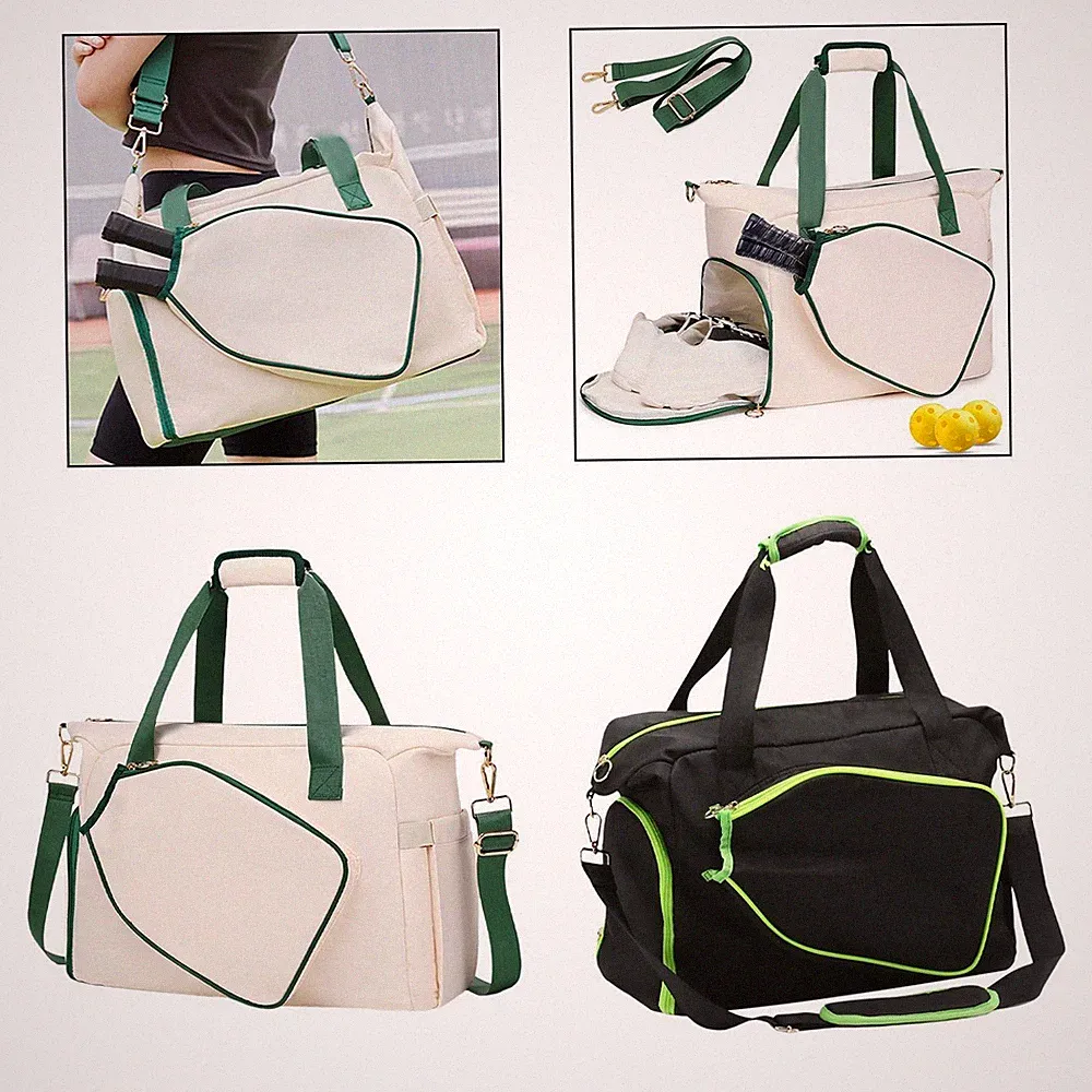 Hochwertige Pickleball Schlägertasche mit verstellbarem Gurt