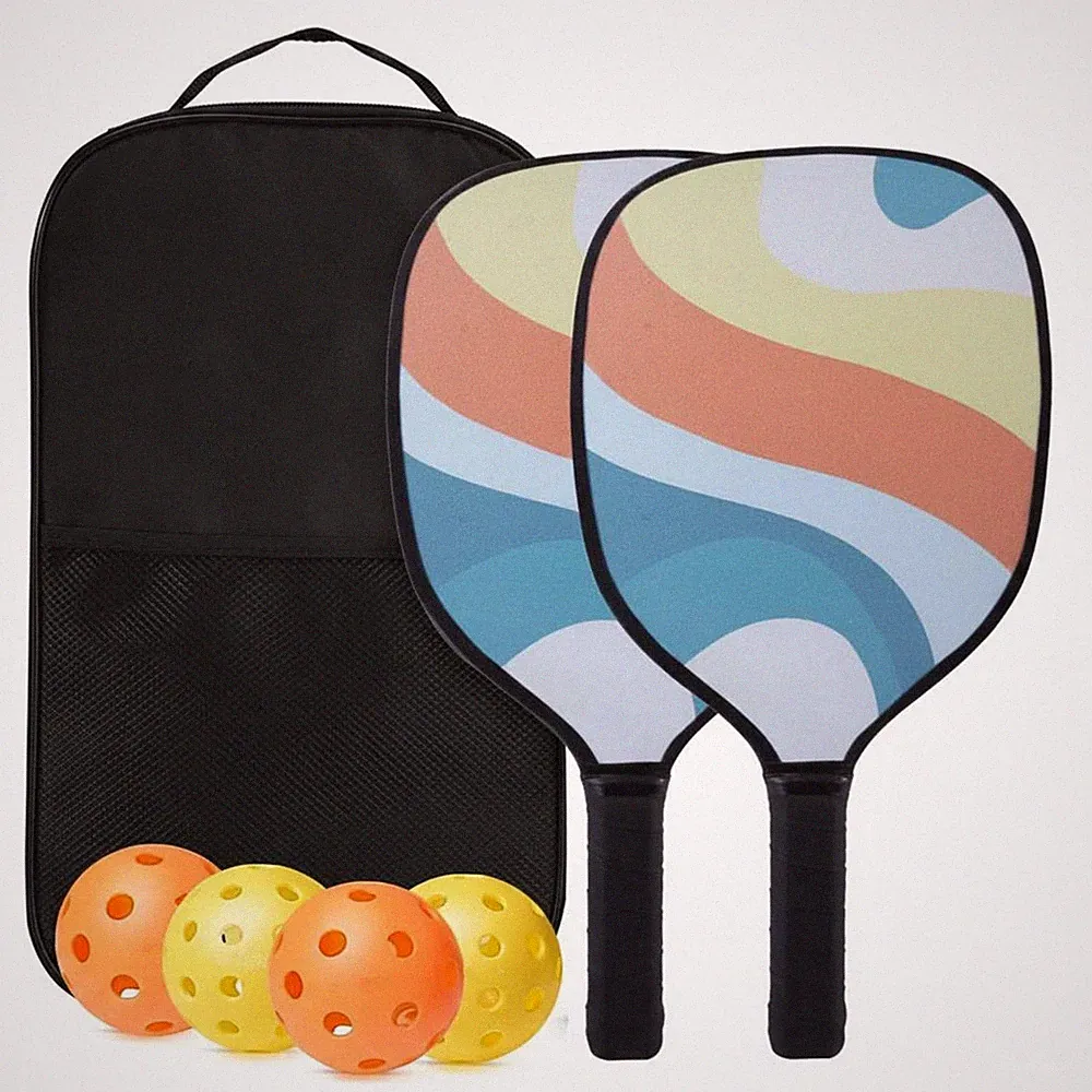 Holz-Pickleball-Schläger Holzkonstruktion Sportausrüstung für Kinder, Anfänger