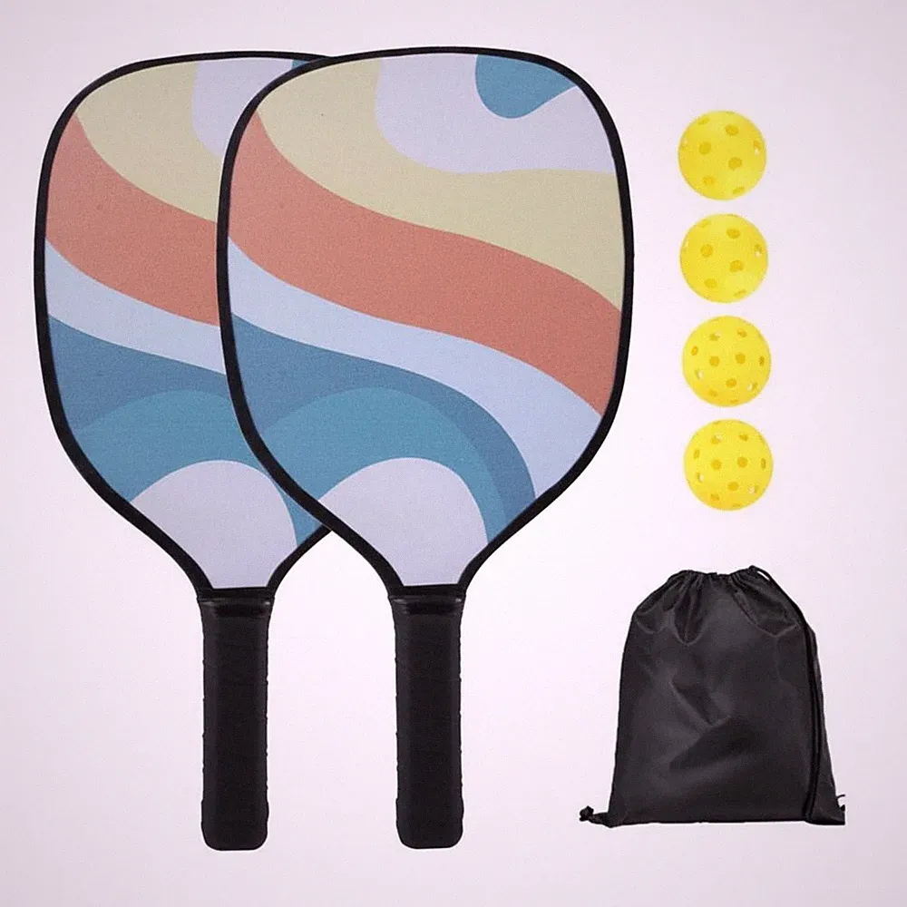 Holz-Pickleball-Schläger Holzkonstruktion Sportausrüstung für Schulen, Kinder