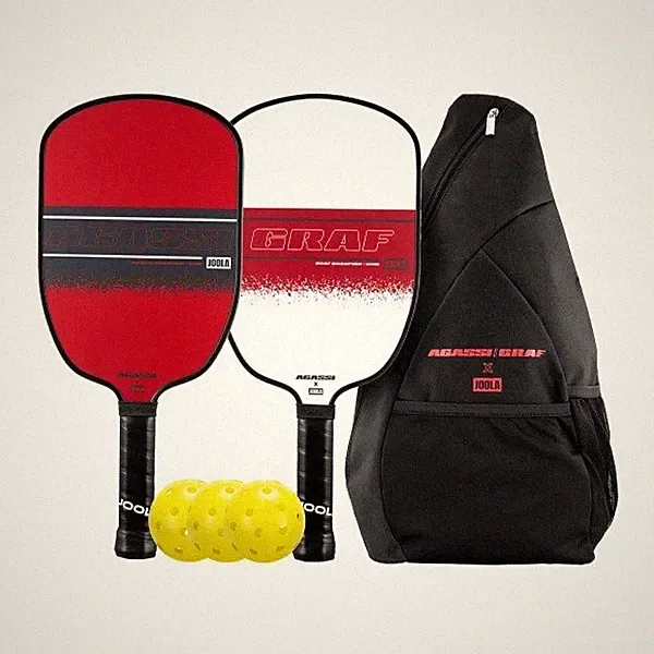JOOLA Agassi Graf Champion Pickleball-Set für 2 Spieler