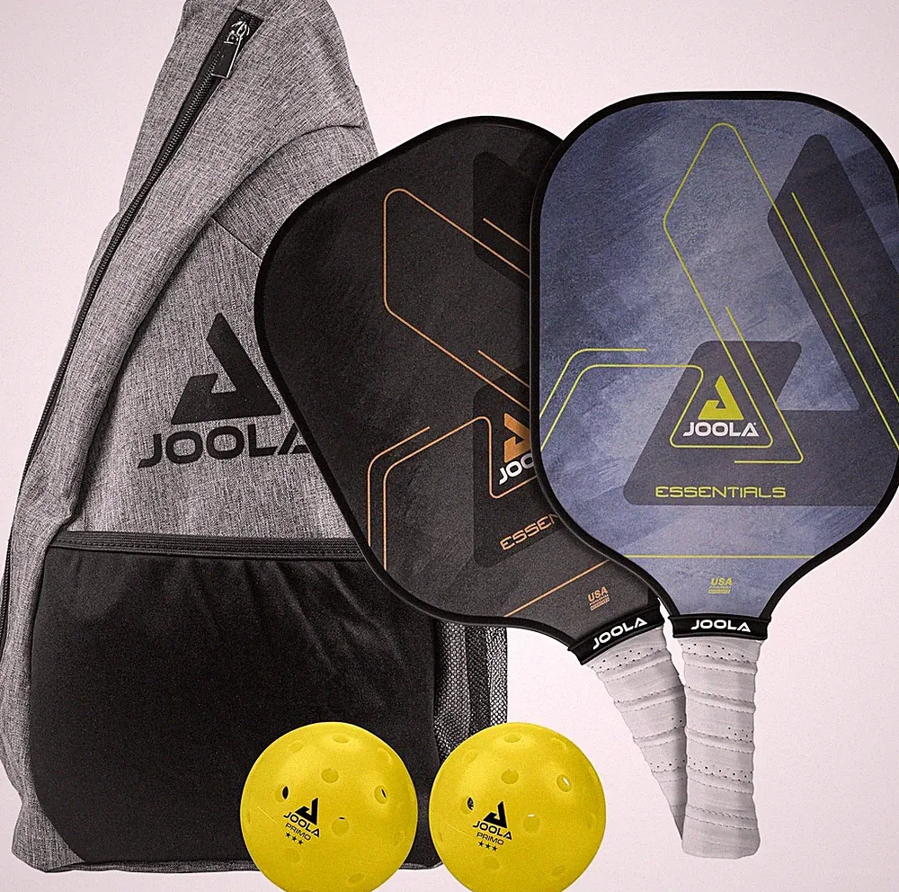 JOOLA Pickleball Essentials Paddle Schläger mit Fiberglas-Oberfläche