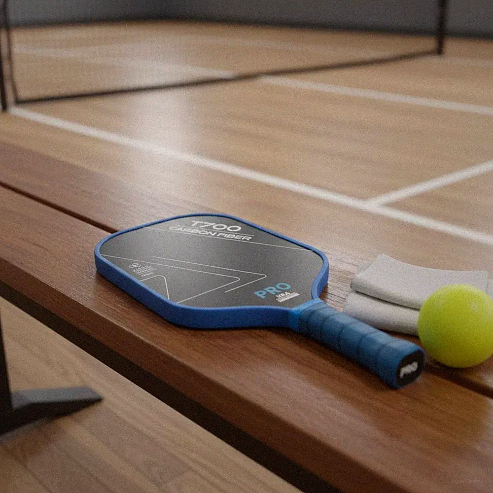 leichtes Pickleball Racket Profi-Qualität Mattierter Pro-Schläger Thermogeformt
