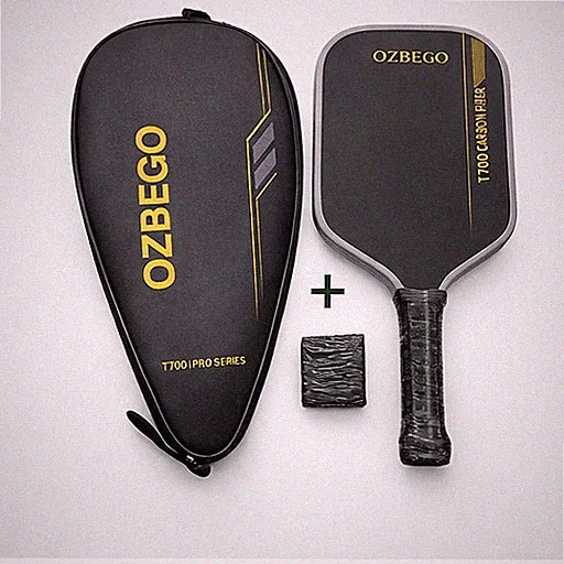 OZBEGO Pickleball Schläger Set T700 Carbon inkl Tasche Kontrolle Power