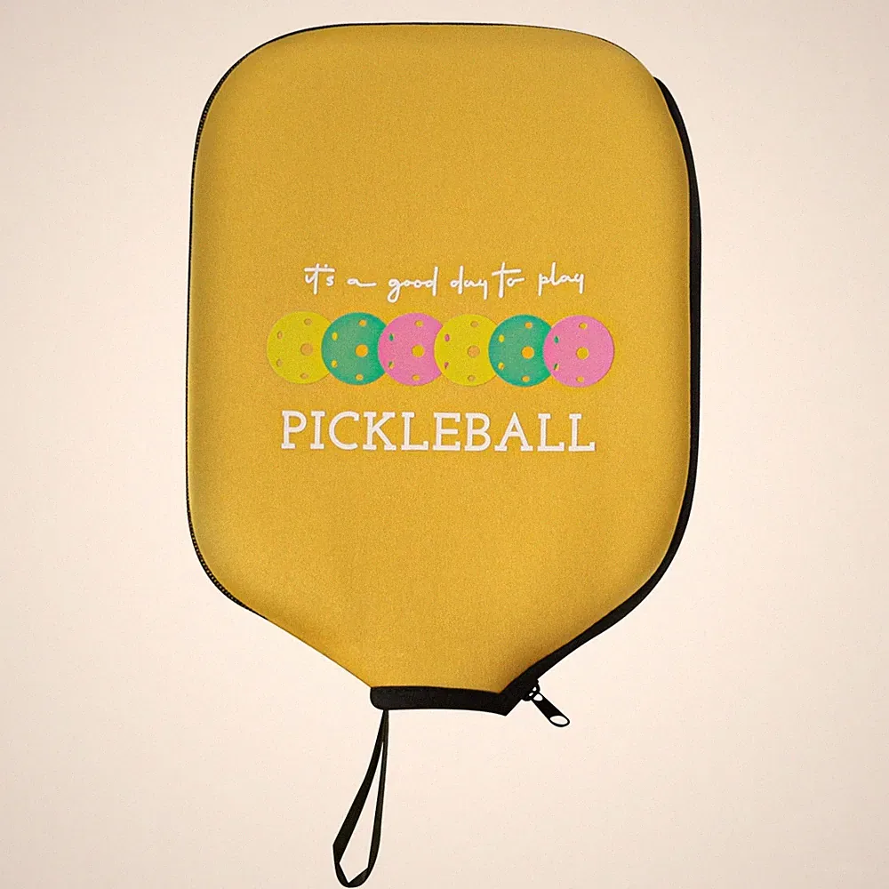 Pickleball-Hülle Kompakt Schlägerschutzhülle mit Handschlaufe Leicht
