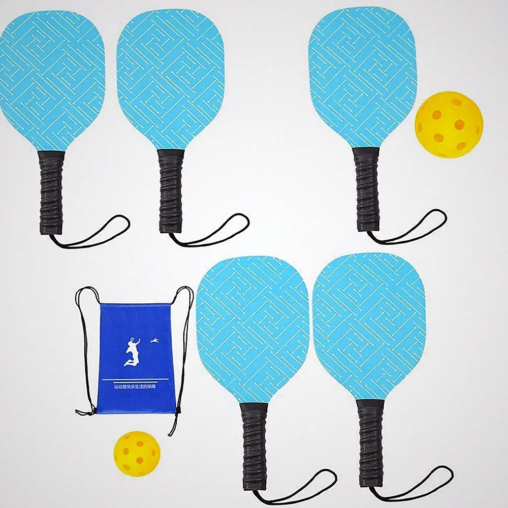 Pickleball Paddles Set 2 Schläger Comfort Contour Grip für Anfänger Herren