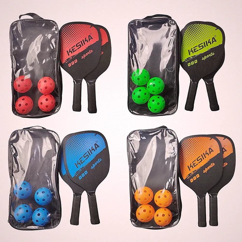 Pickleball Paddles Set Schläger Leichte Tragetasche für Anfänger im