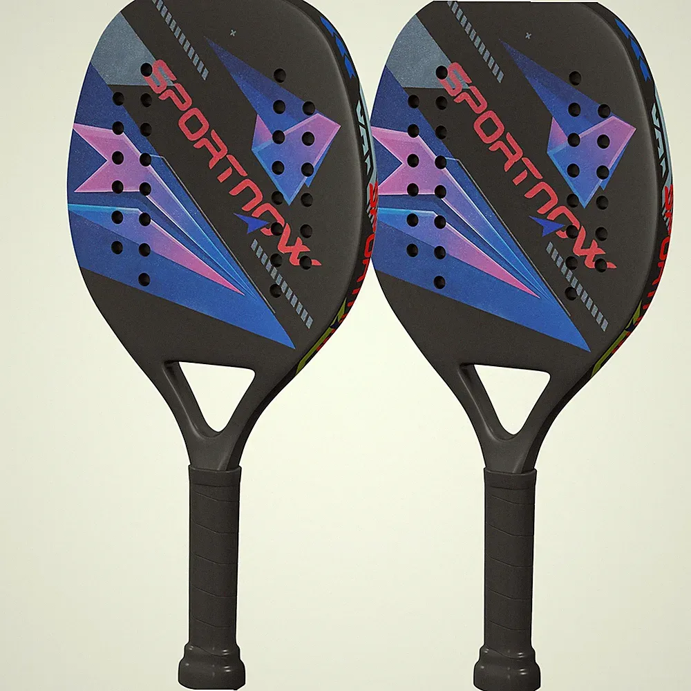 Pickleball Paddles Set Schläger Set mit 2 Schlägern, Kohlefaser Oberfläche