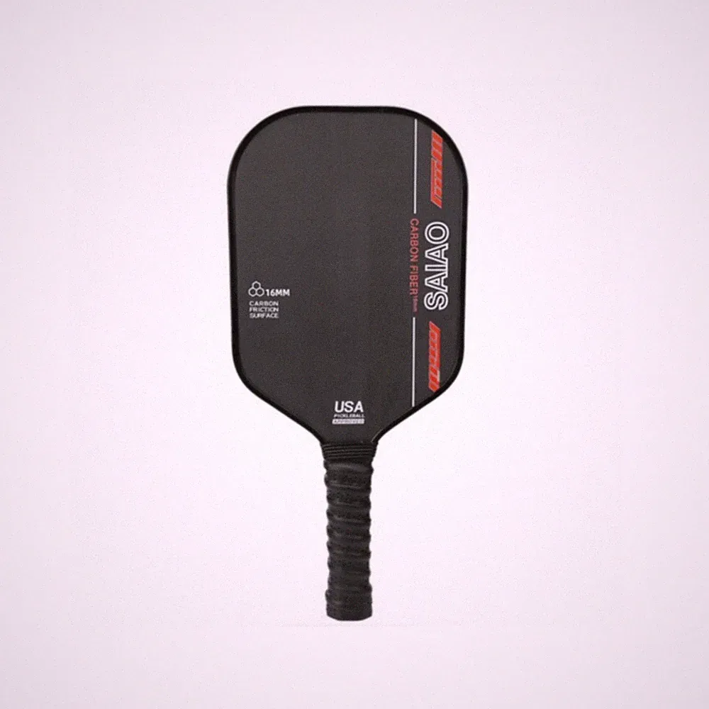 Pickleball-Schläger aus Carbon einteilig Pickleball-Schläger spintauglich