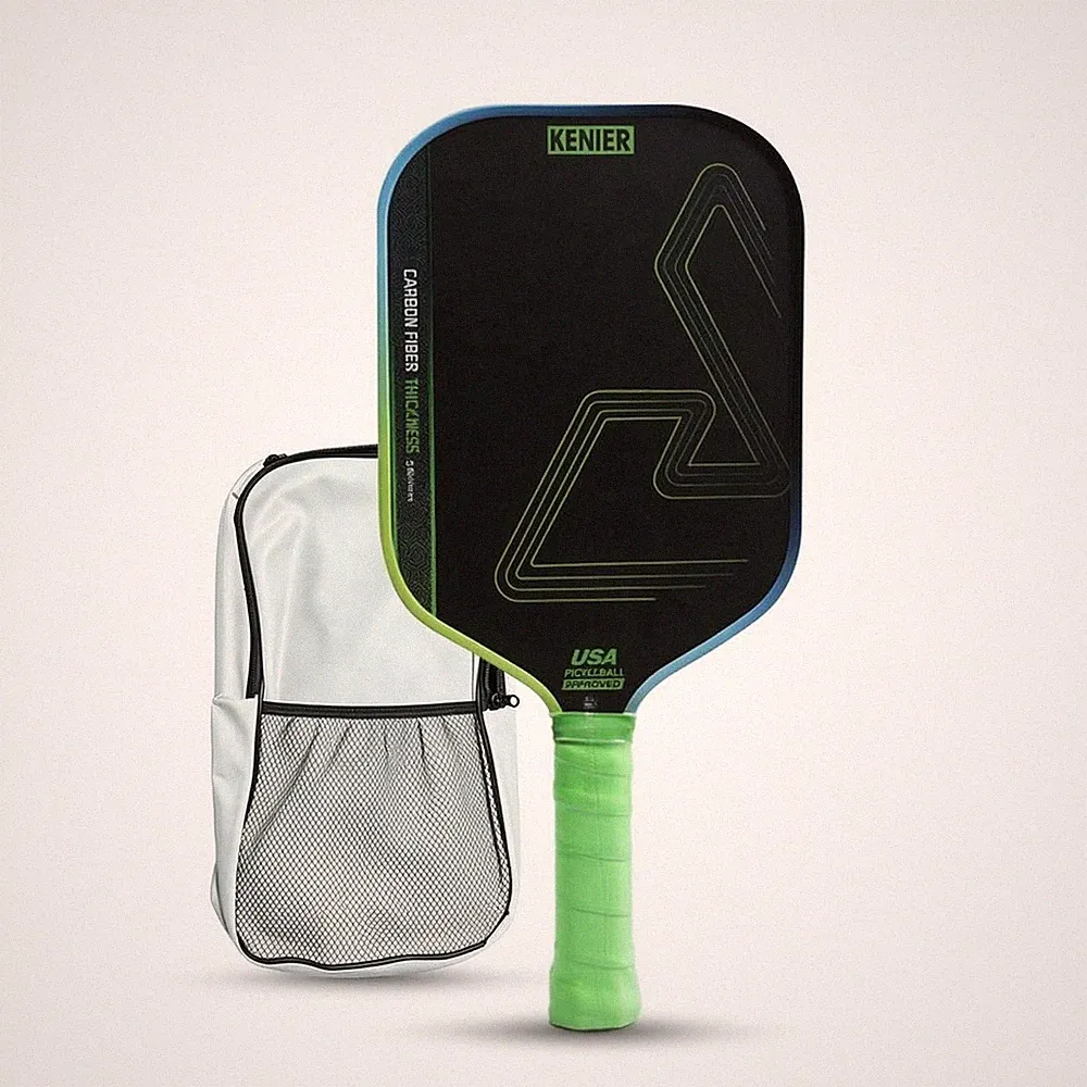 Pickleball-Schläger aus Carbon stoßdämpfend für Training, Freizeit