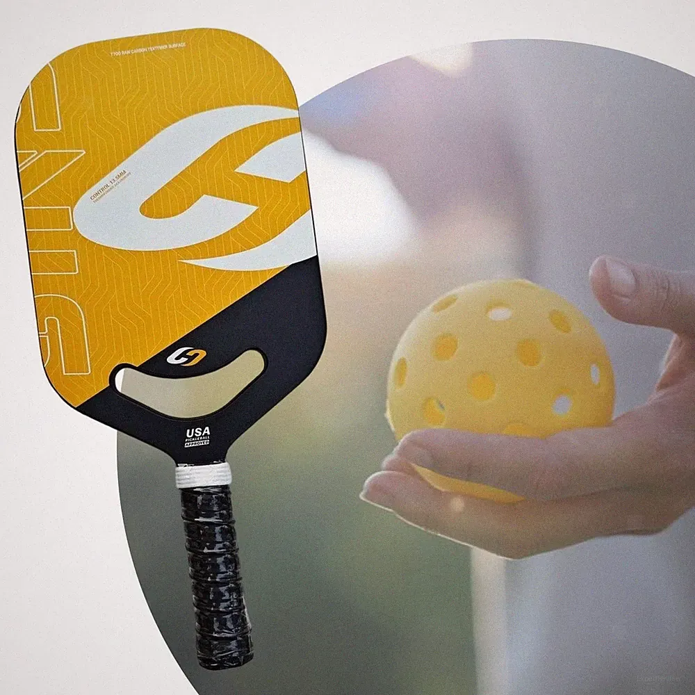 Pickleball-Schläger aus Kohlefaser, 13,5 mm dick, für Balance Power-Anfänger