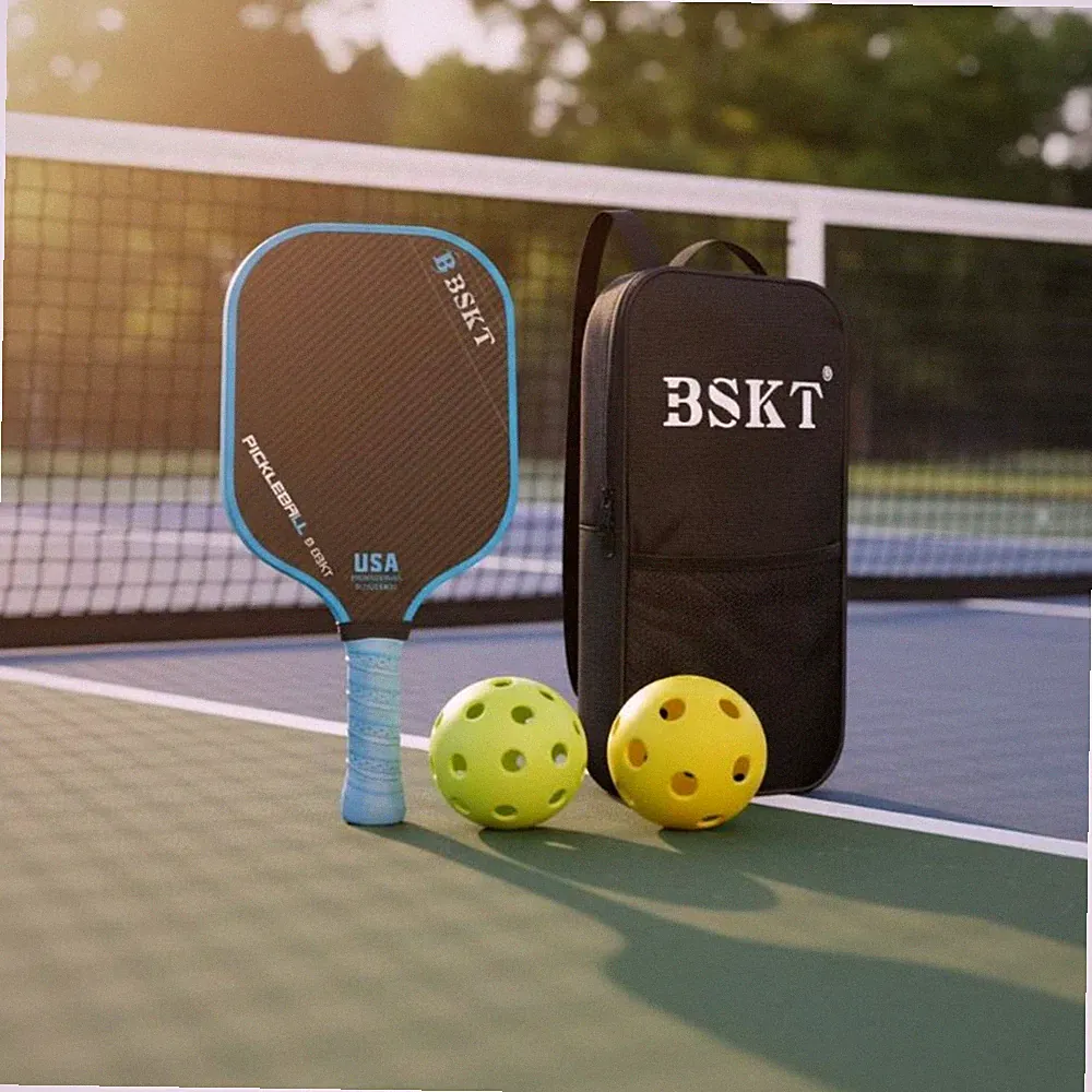 Pickleball-Schläger ergonomischer Griff Carbonfaser Pickleball-Paddel für