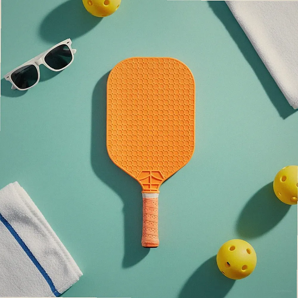 Pickleball-Schläger Innen und Außen Schlägerset Breitkopf-Design für Erwachsene