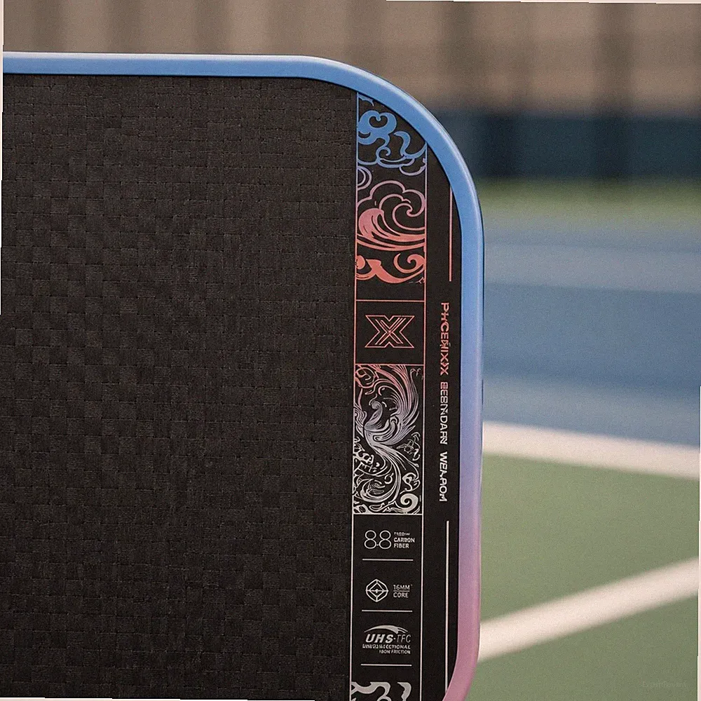 Pickleball Schläger Kantenschutz Paddel mit Wabenkern Bedruckt