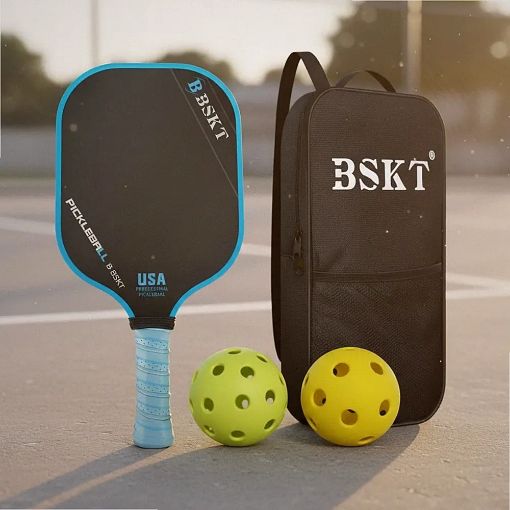 Pickleball-Schläger leichtgewichtig Carbonfaser Pickleball-Paddel für im Freien