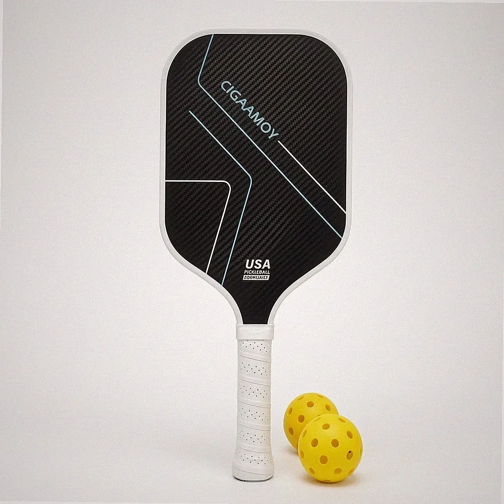 Pickleball-Schläger mit Bällen perforiert Pickleball-Schläger stoßdämpfend