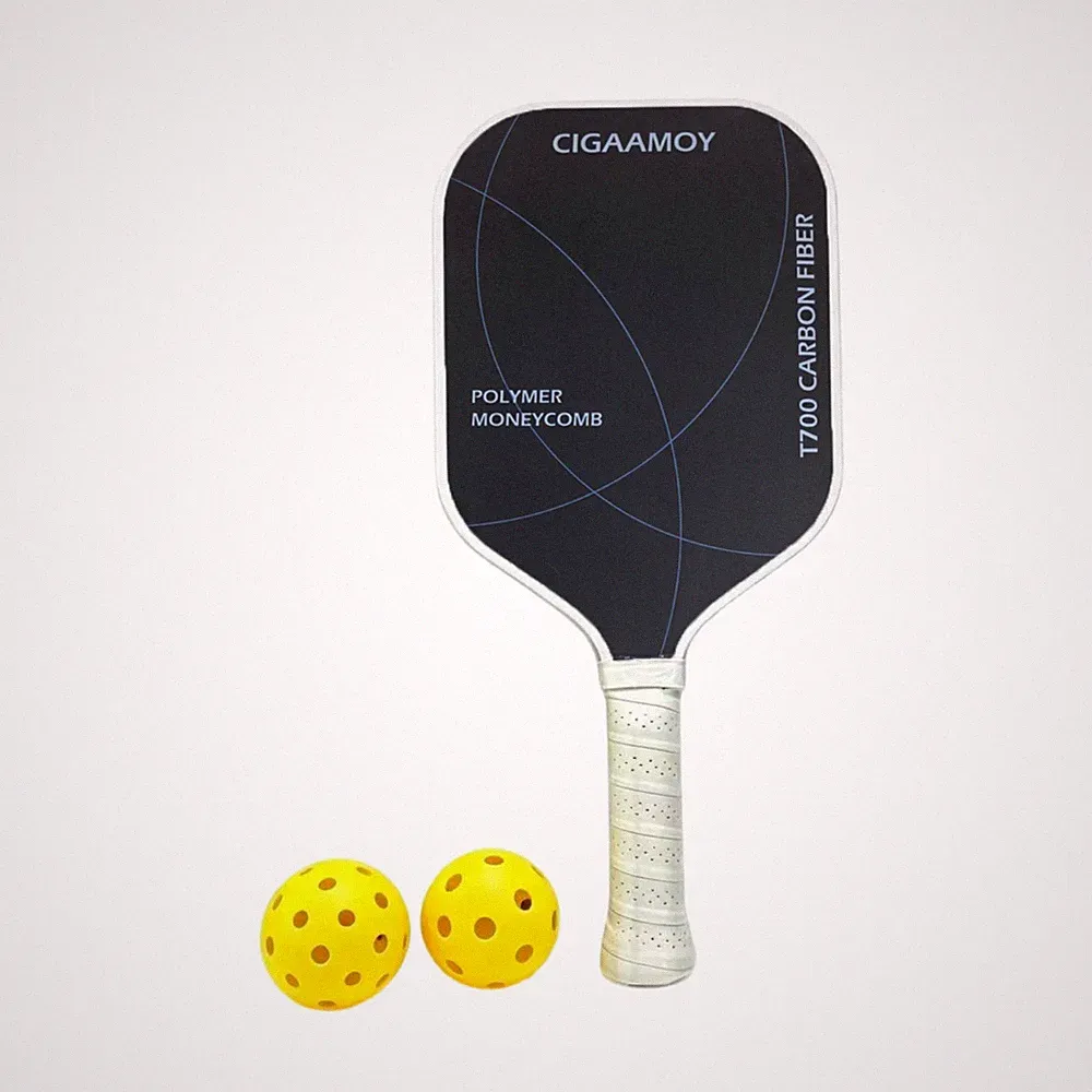 pickleball-schläger mit carbonfaser ergonomisch pickleball-schläger für