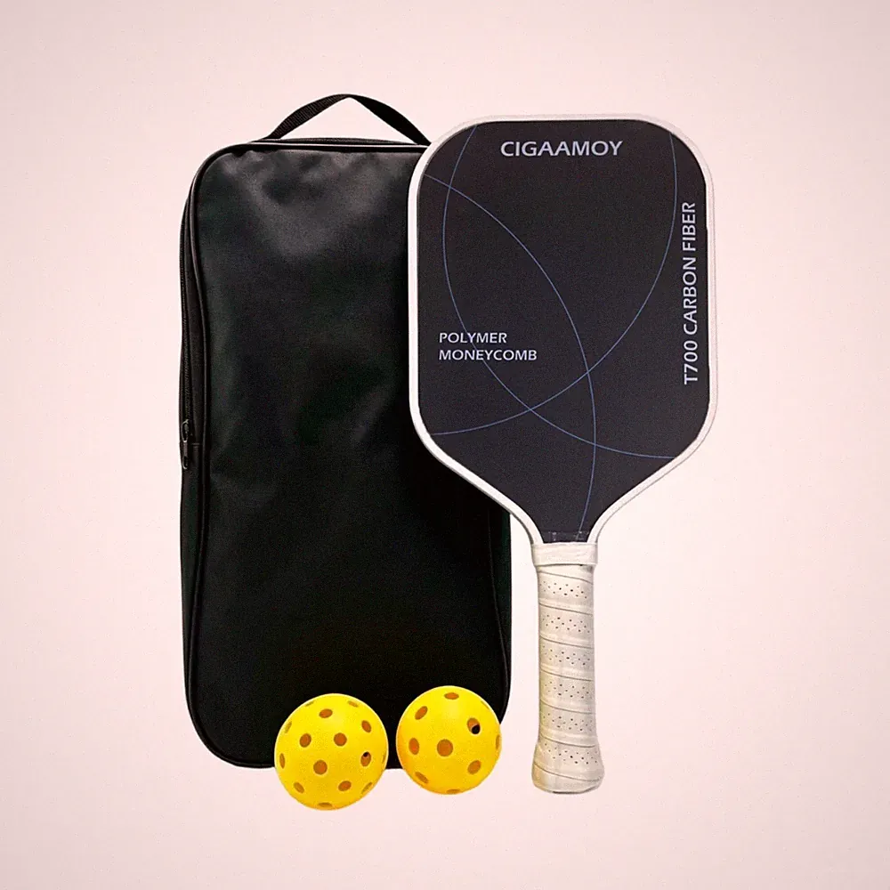 Pickleball-Schläger mit Carbonfaser Leicht Pickleball-Schläger für Anfänger