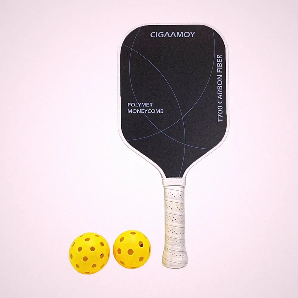 Pickleball-Schläger mit Carbonfaser leicht Pickleball-Schläger perforiert