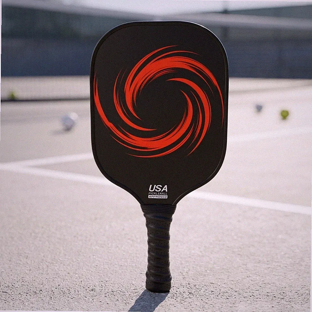 Pickleball-Schläger mit Fiberglas-Oberfläche rutschfest paddel gepolstert