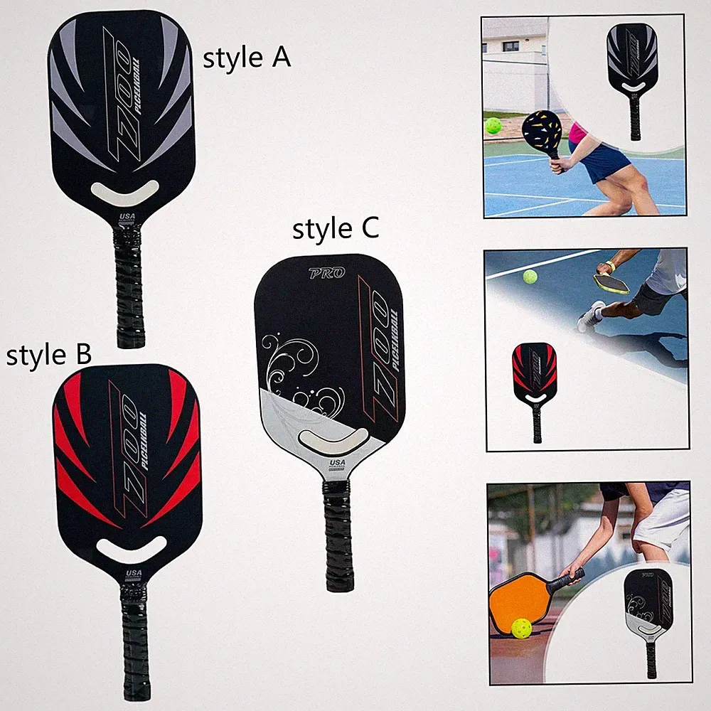 Pickleball-Schläger mit komfortablem, rutschfestem Griff für Kinder und