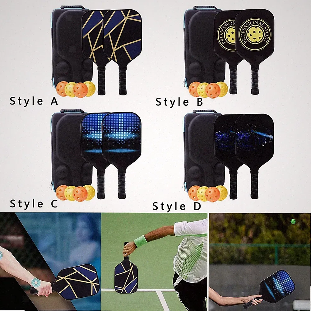 Pickleball-Schläger Pickleball-Schläger mit Tragetasche mit 4 Bällen