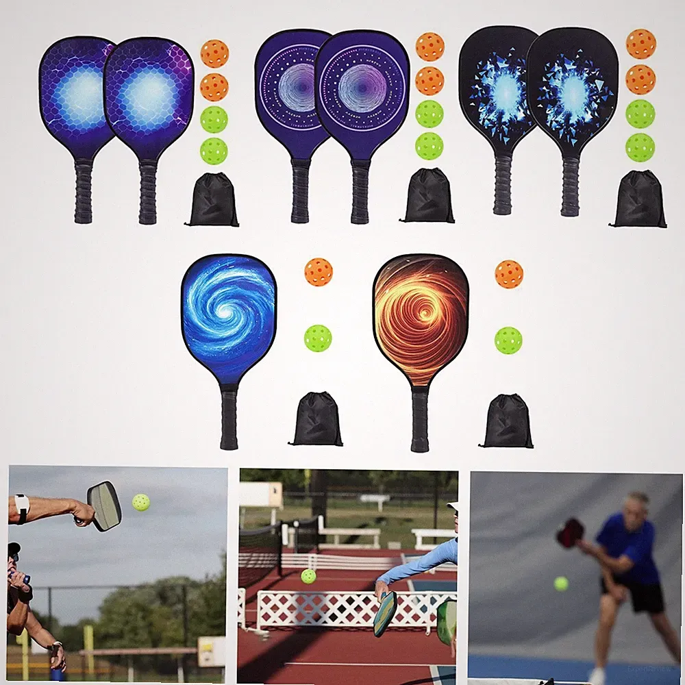 Pickleball Schläger Set Edge für Männer Frauen Sport Zubehör Turnier