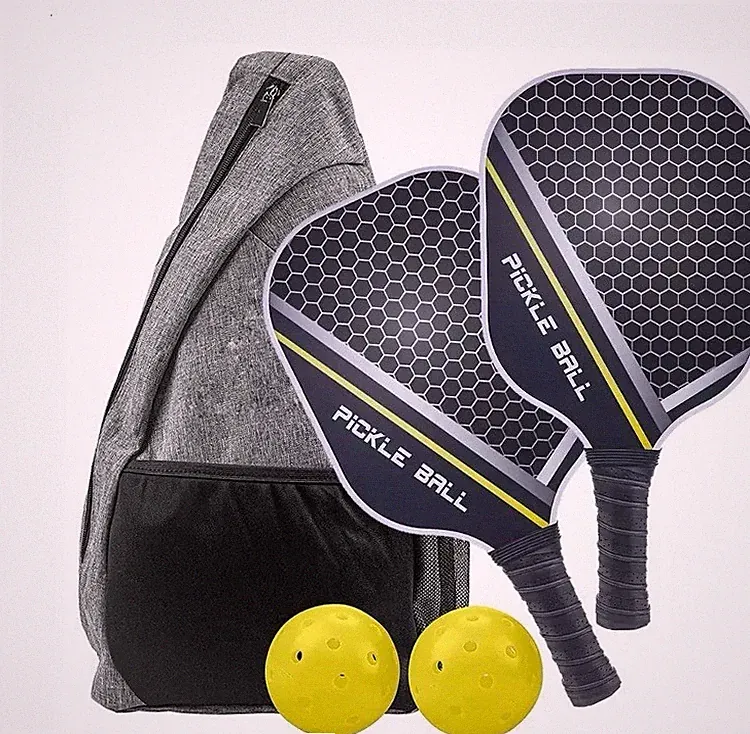 Pickleball Schläger Set Graphit Carbon Leicht Indoor Outdoor Freizeit Sommer