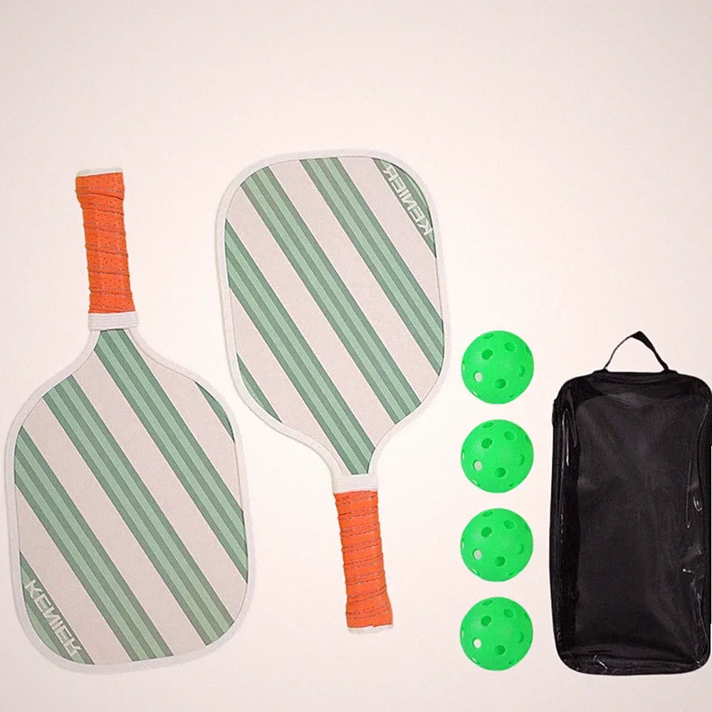 Pickleball-Schläger-Set mit Bällen leicht zu spielen Pickleball-Schläger-Set
