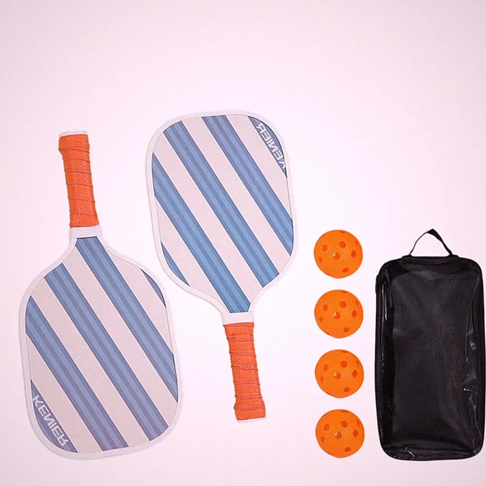 Pickleball-Schläger-Set mit Bällen Vibrationsarm Pickleball-Schläger-Set
