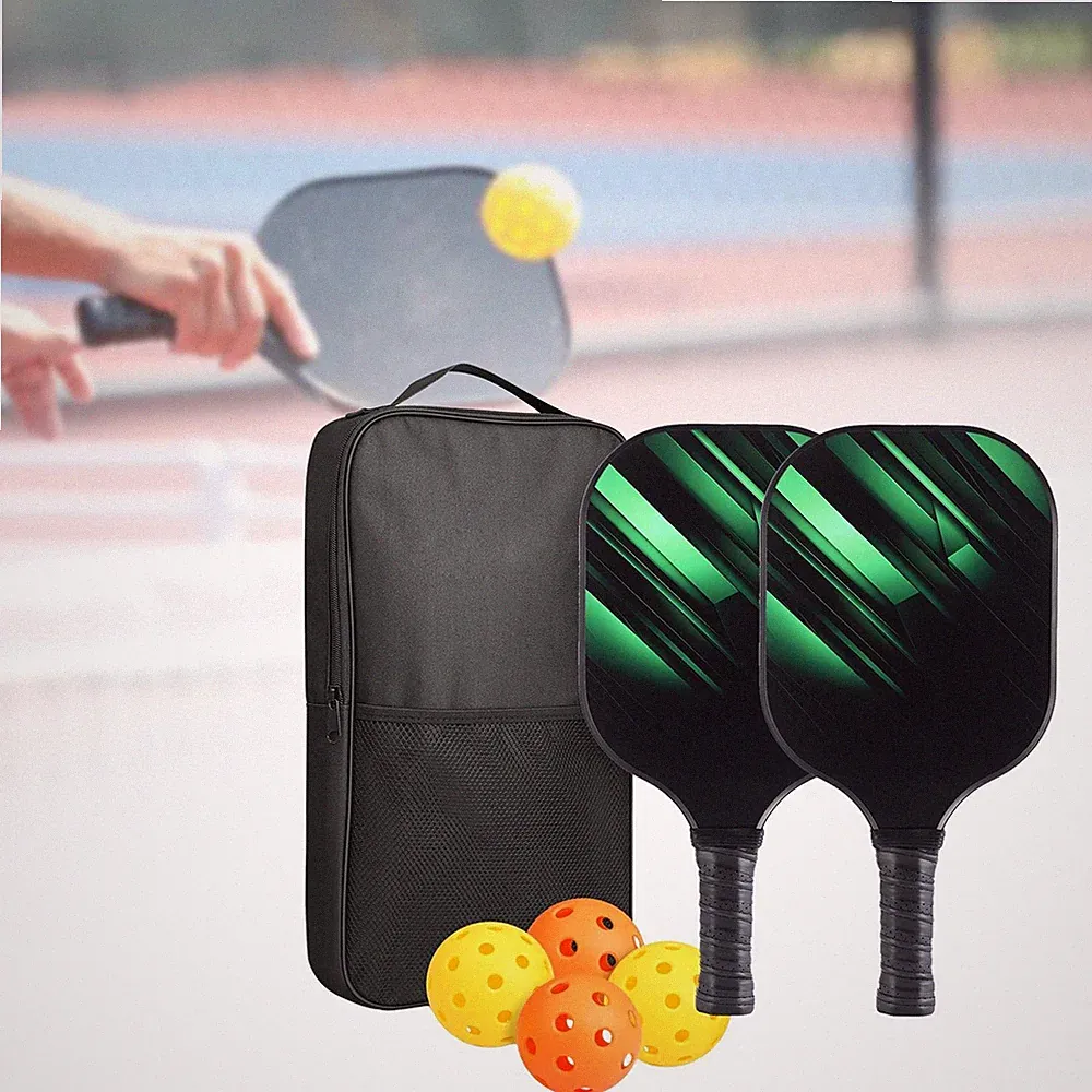 Pickleball-Schläger-Set, Pickleball-Schläger-Set zum Üben im Innen- und