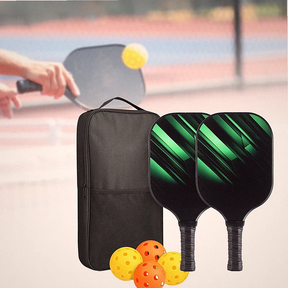 Pickleball-Schläger-Set, Sportartikel, Pickleball-Set mit Bällen und Tasche