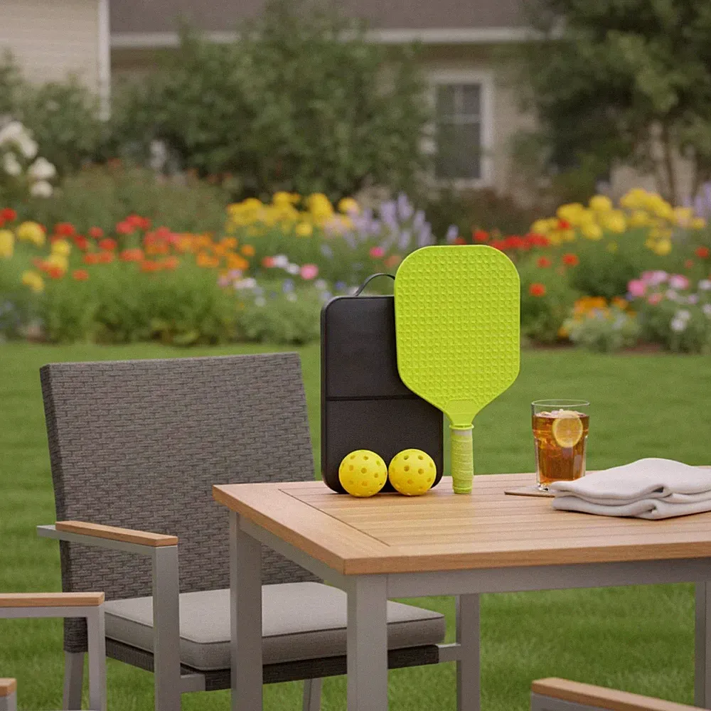 Pickleball-Schläger Wabendesign ergonomischer Griff Schläger Breitkopf-Design